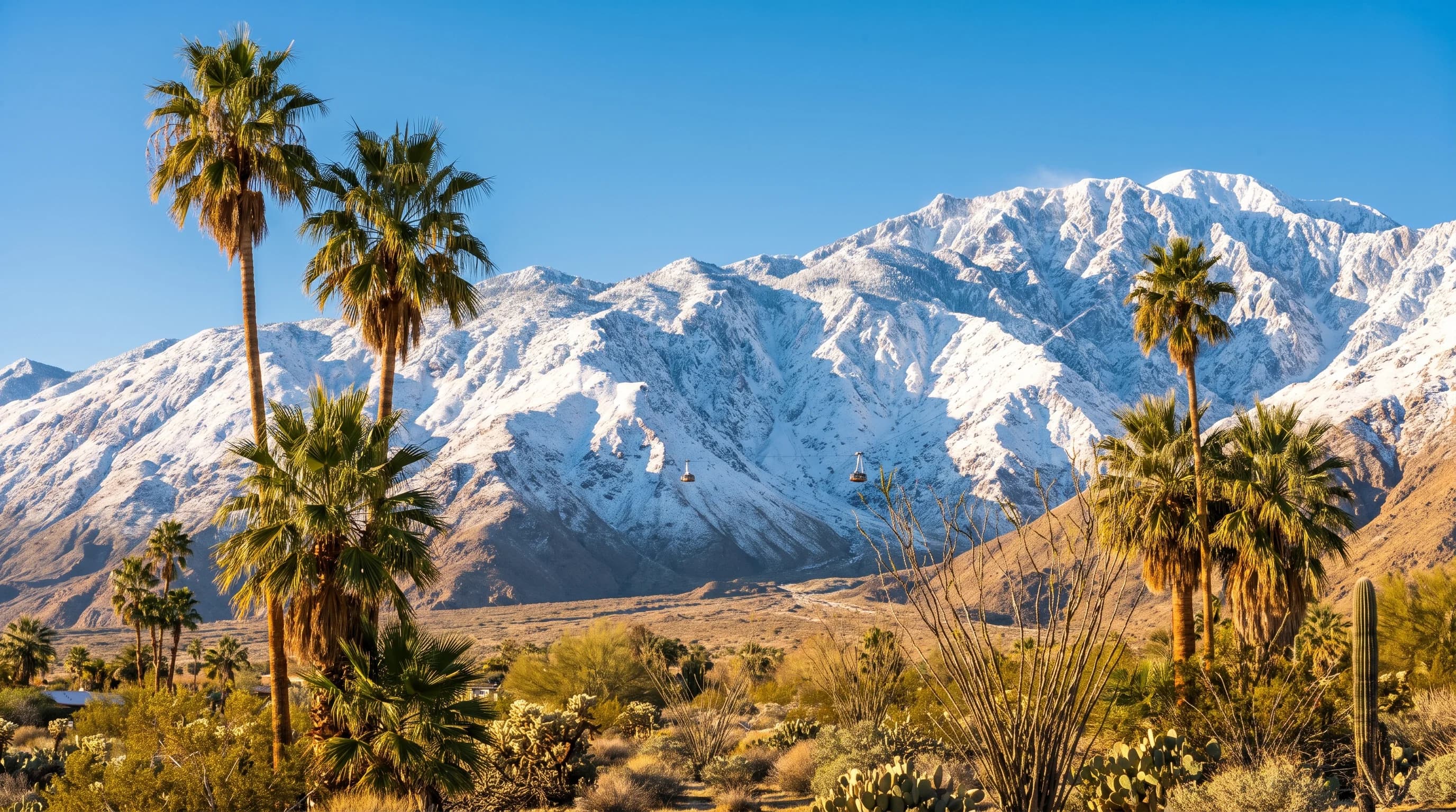 Palm Springs Snow: Two Climates, One Tram Ride
