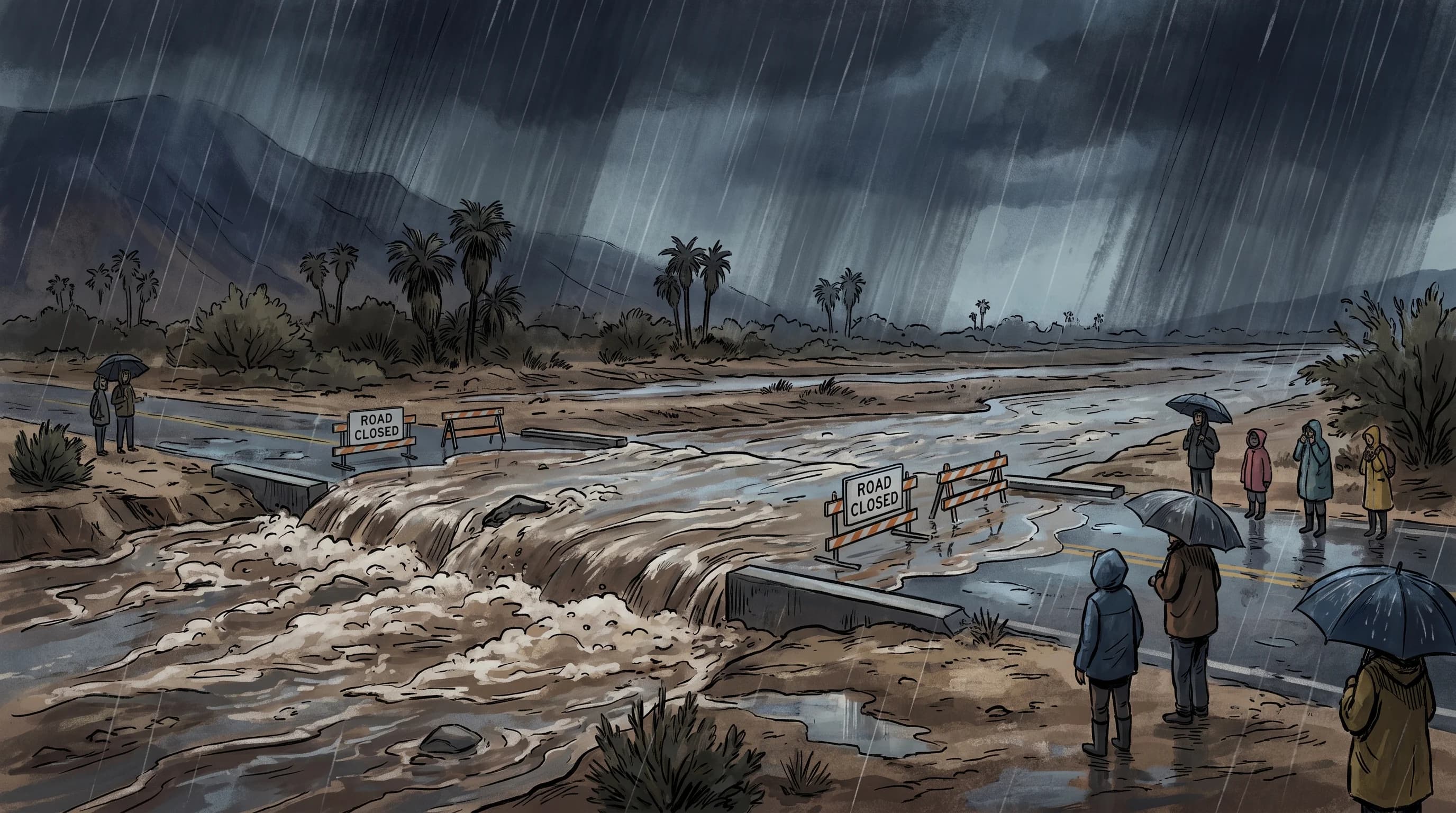 Why Palm Springs Washes Flood So Fast
