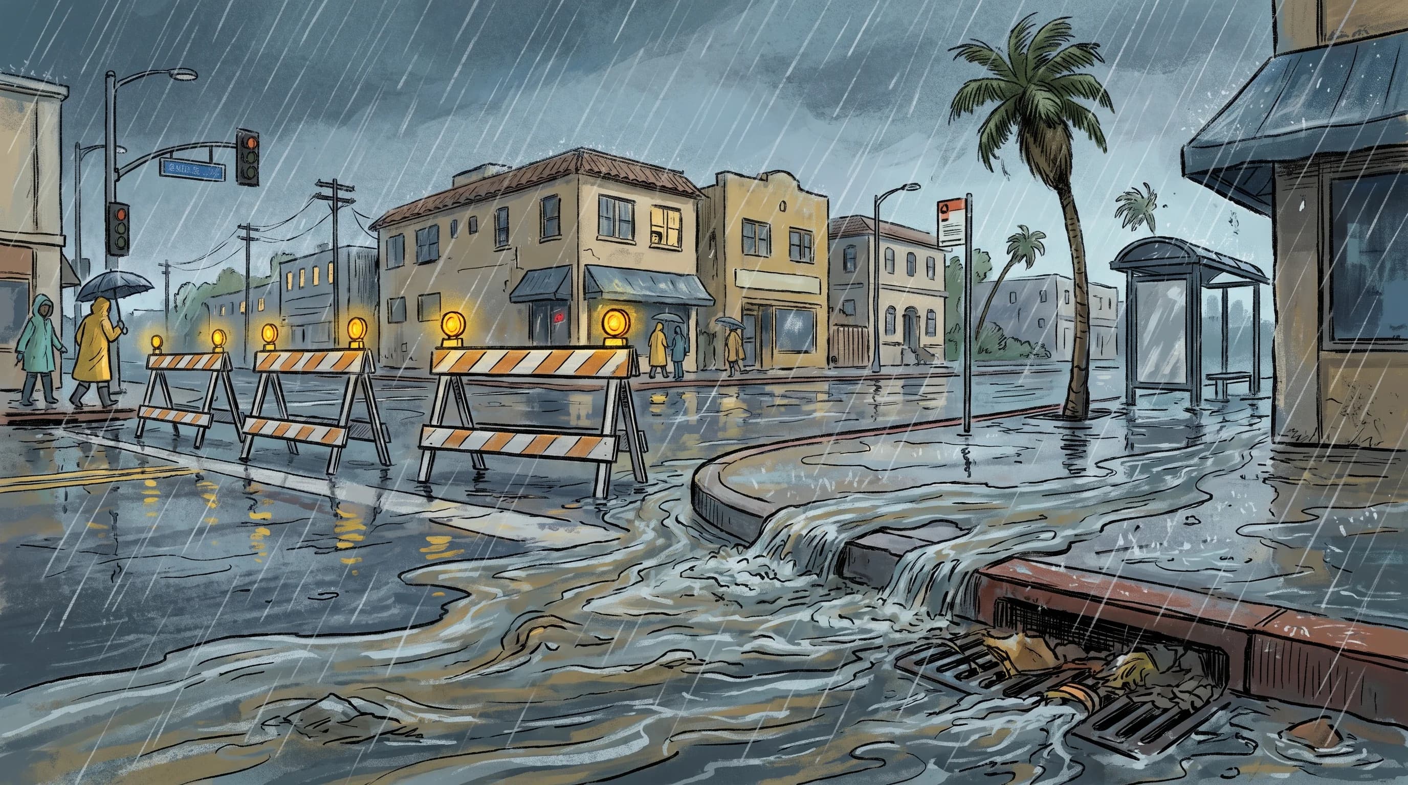 Why Santa Monica Floods Fast: Streets to the Surf