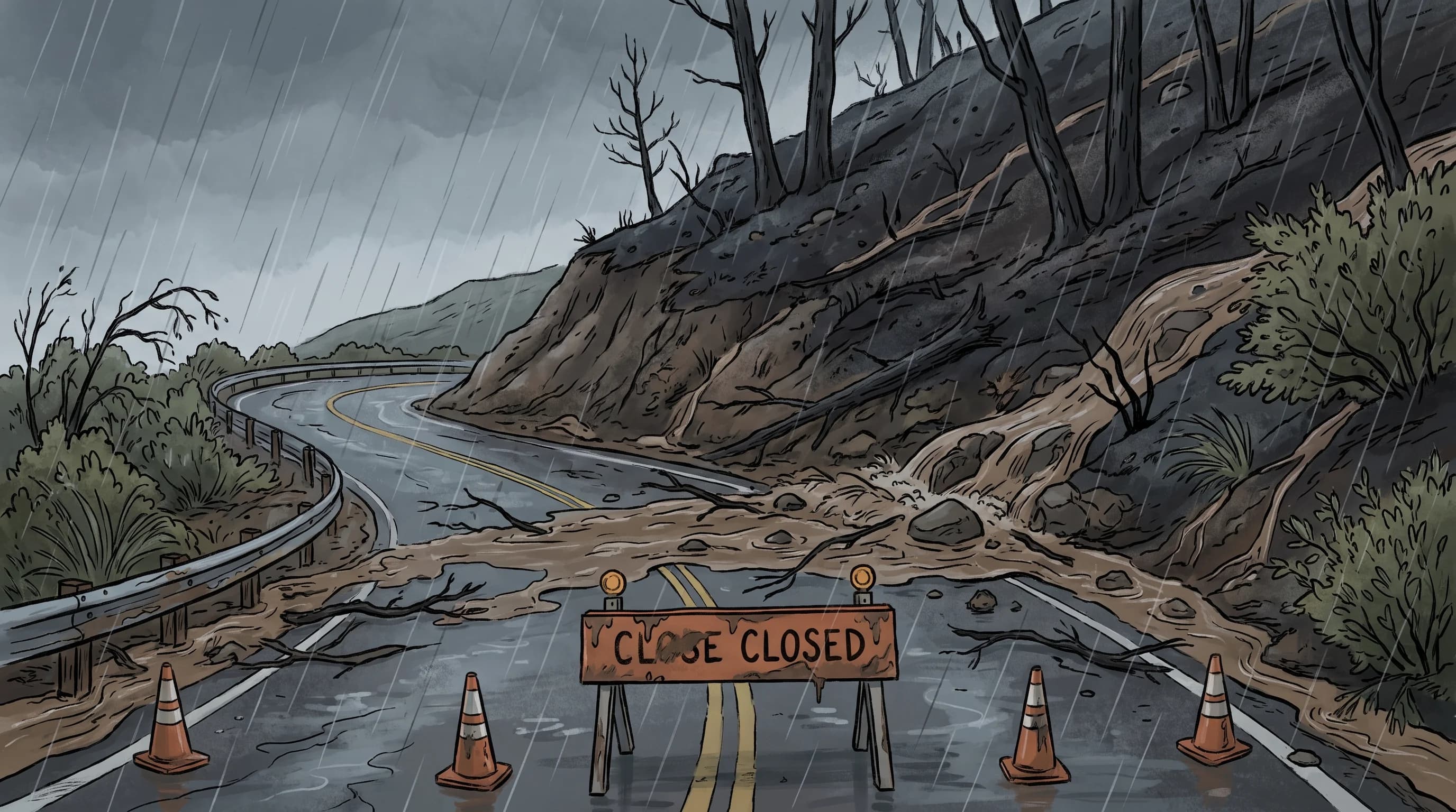 Why Ventura Floods Fast: Two Rivers Meet the Sea
