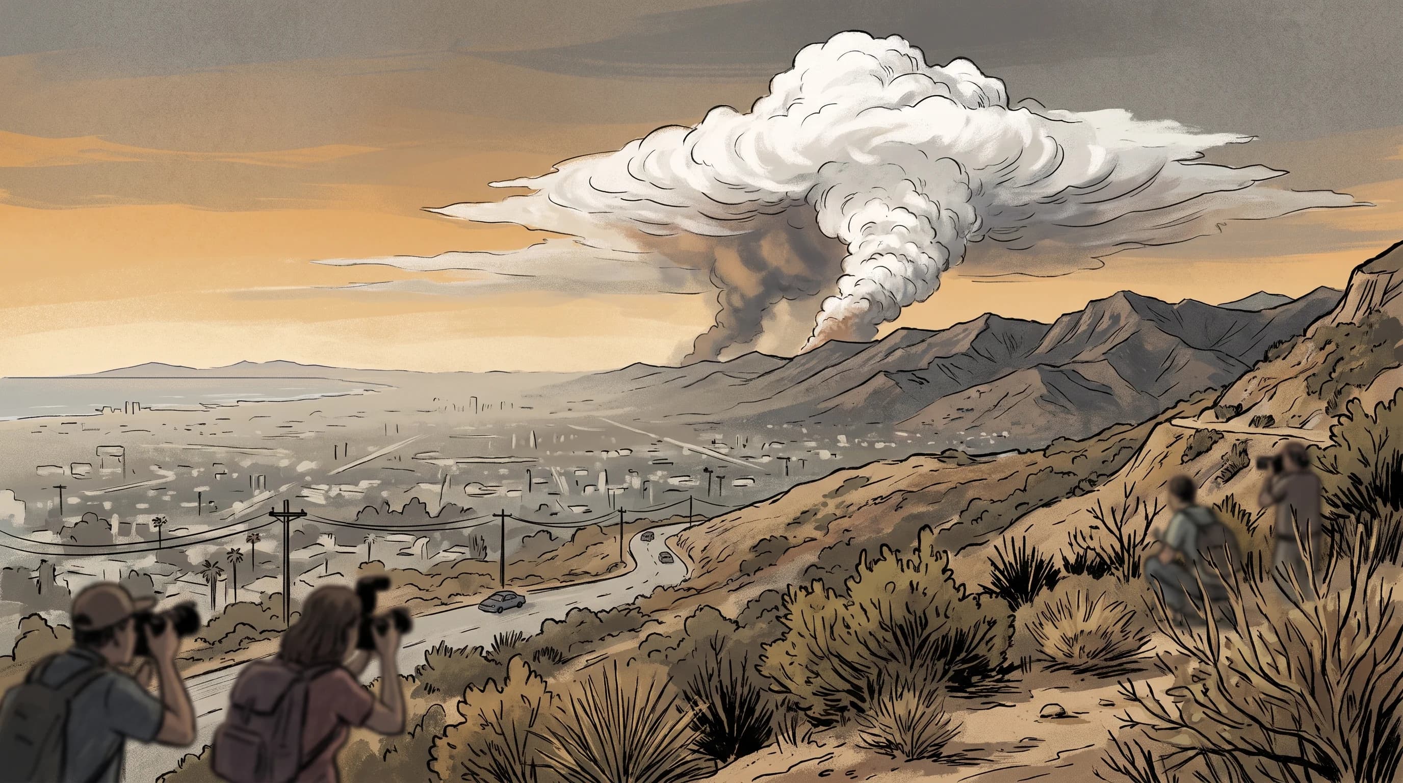 How a SoCal Wildfire Grows Its Own Storm Cloud