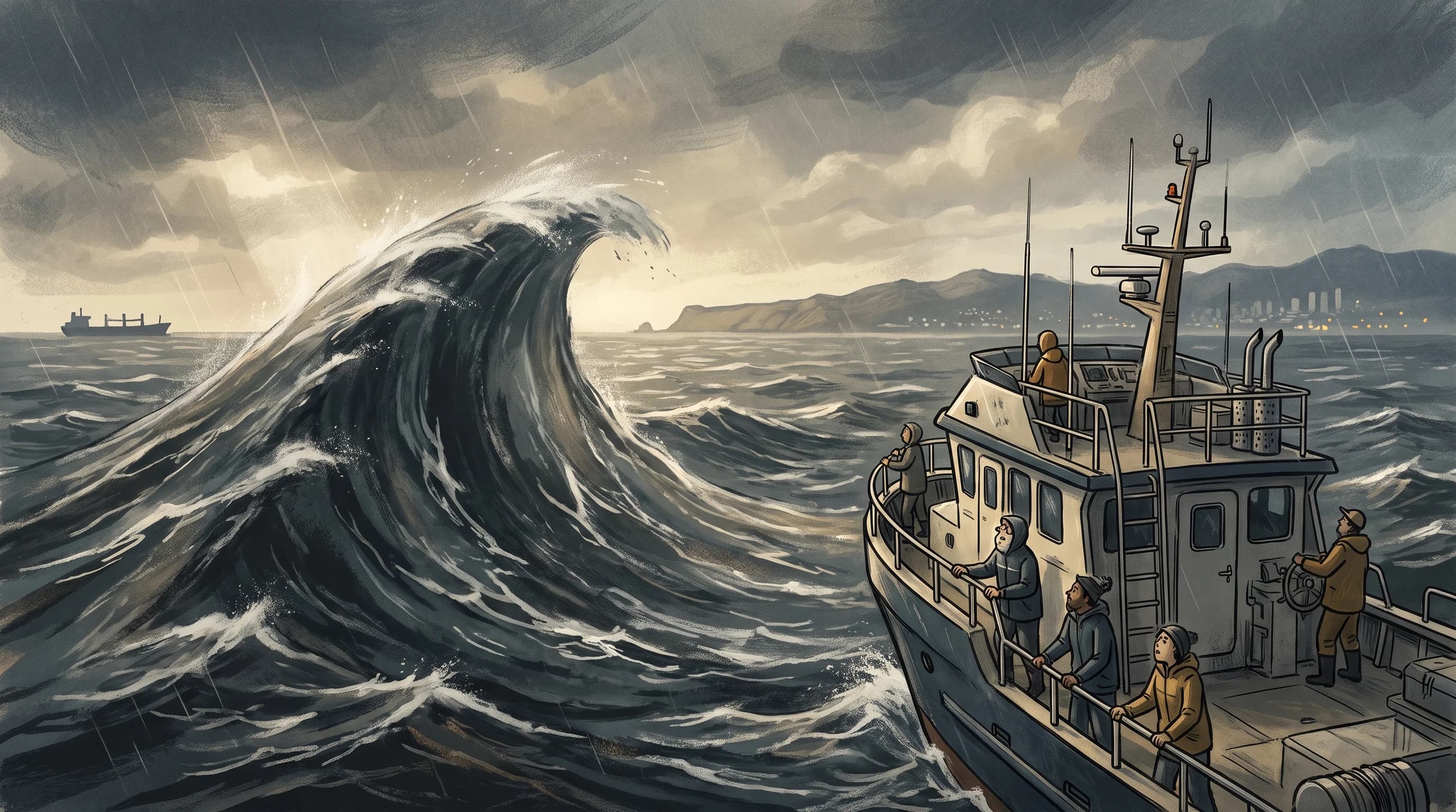 Rogue Waves Are Statistical Freaks, Not Big Surf