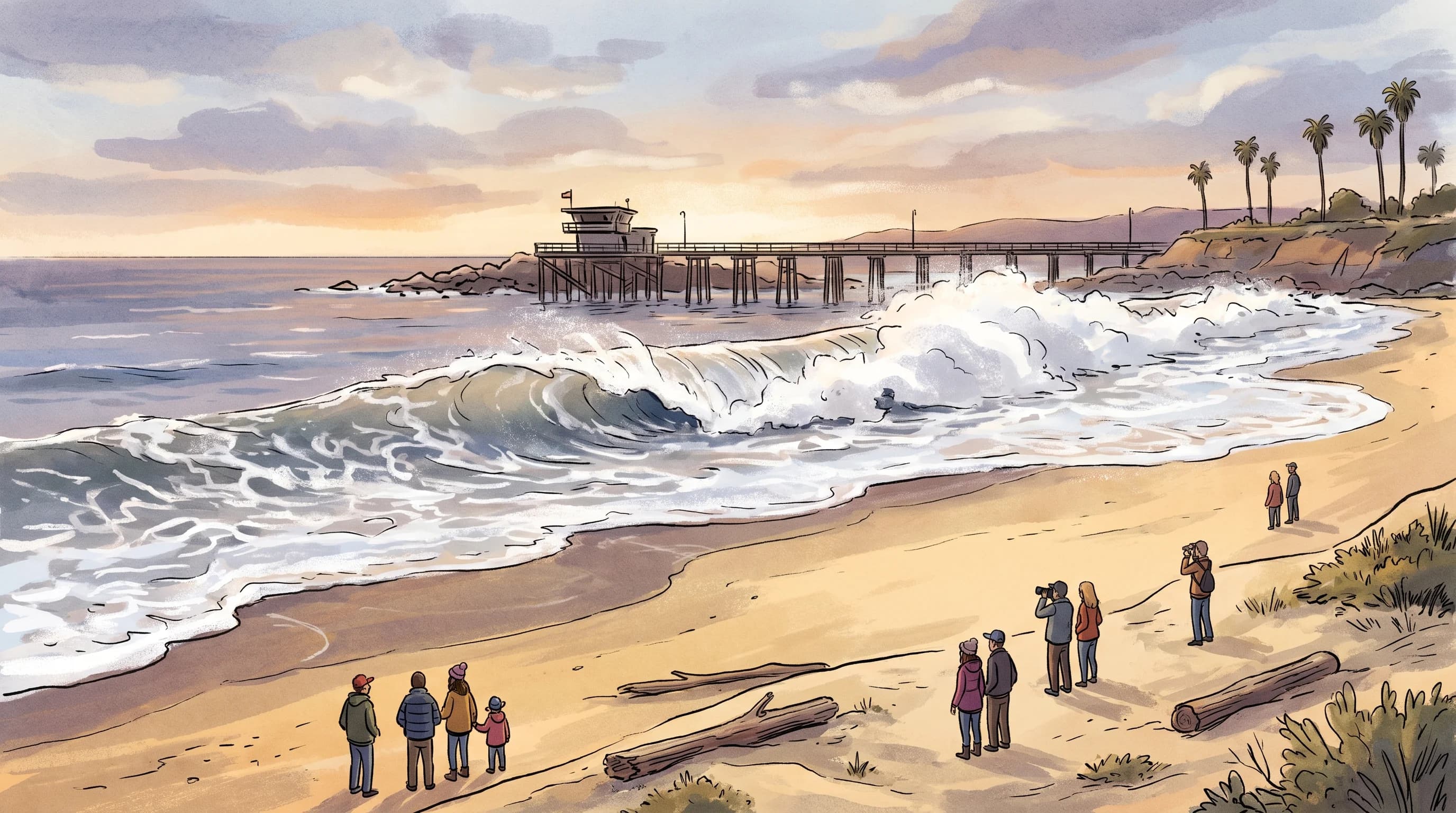 Sneaker Waves: The One Wave That Reaches Dry Sand