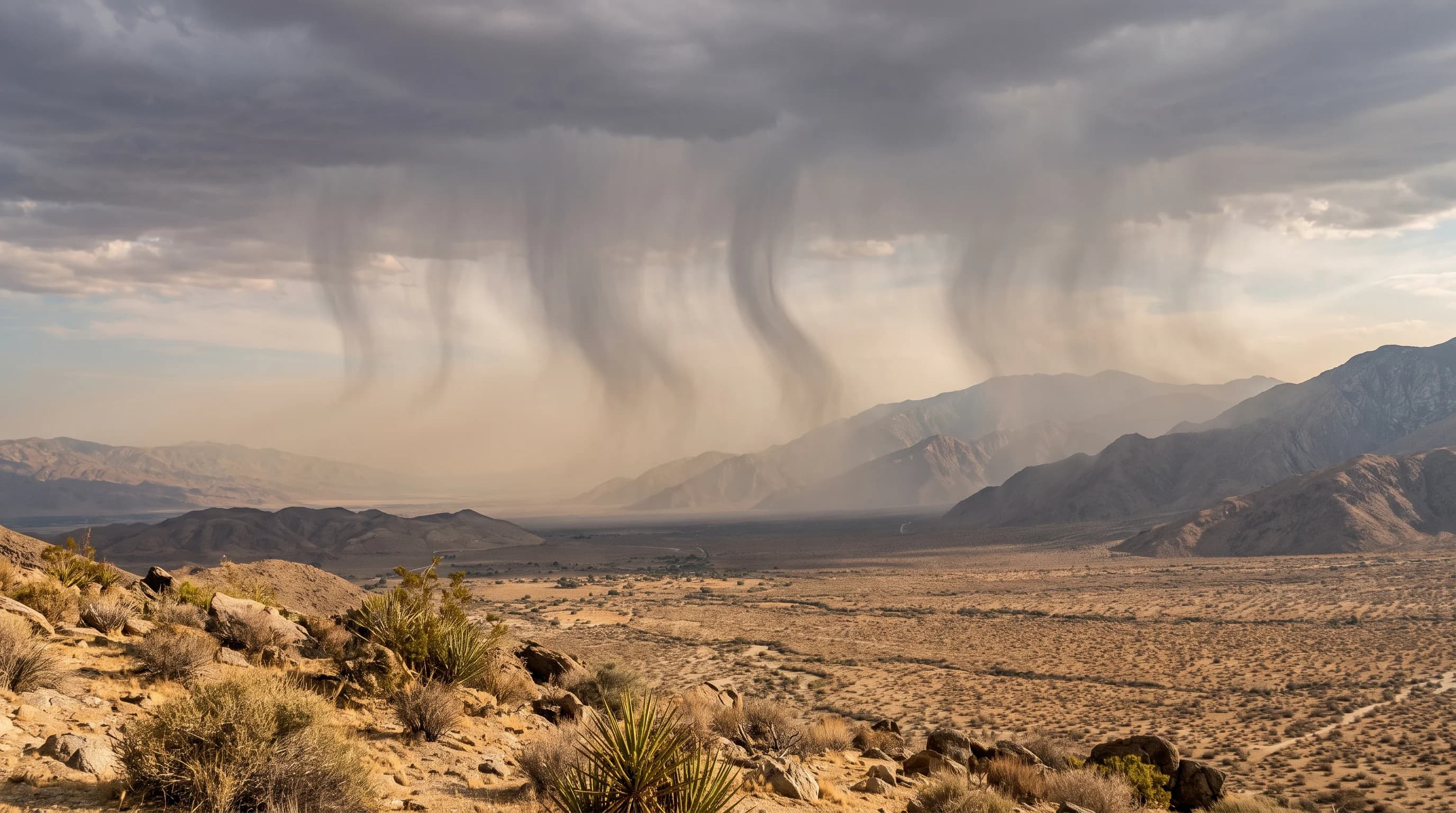 Virga: Desert Rain That Never Touches the Ground